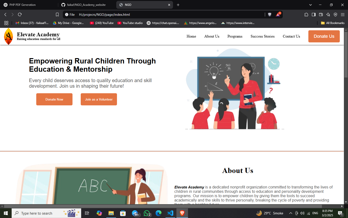 NGO Website